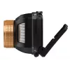 Torcia frontale Duracell DH400 nera, arancione