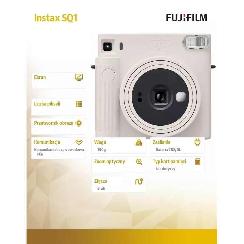 Fujifilm Instax Square SQ1 62 x 62 mm bianco