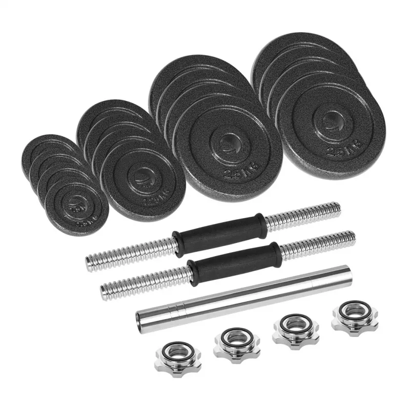 REBEL ACTIVE manubri regolabili in valigetta 30 kg con barra