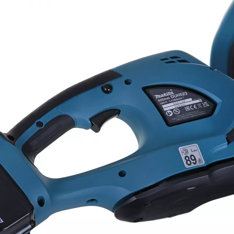 Forbici per siepi Makita DUH523RF 18V lama doppia 3,3 kg