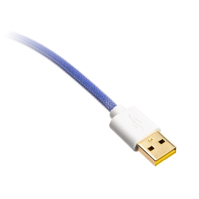 Ducky Premicord cavo spiralato Afterglow, USB Type-C a Type-A - 1,8 m
