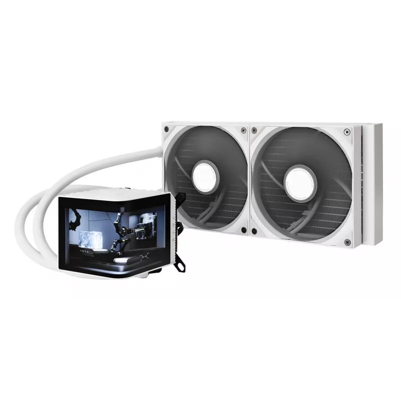 Kit raffreddamento a liquido per processore TRYX PANORAMA 280 14 cm bianco 1 pz.