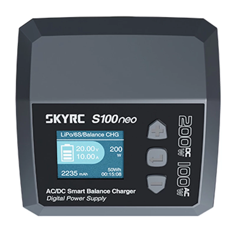 SkyRC S100neo caricabatterie smart AC/DC