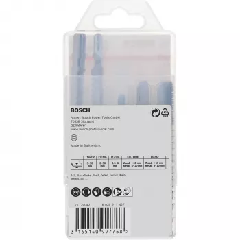 Bosch 2 607 011 438 lama per seghetto alternativo/curvo/sabre in carburo 15 pz.
