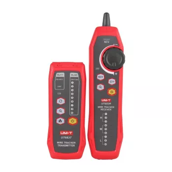 Localizzatore di cavi UNI-T UT683KIT — tester digitale per cavi e linee con display LCD e segnale acustico