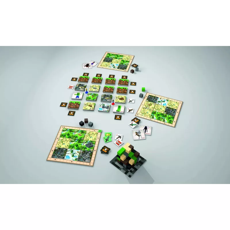 Minecraft Builder & Biomes, gioco da tavolo