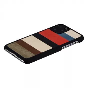 Custodia per smartphone man and wood per iPhone 11 Pro — corallina nero