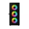 Case LOGIC CONCEPT Portos ARGB ATX Mid-Tower, nero
