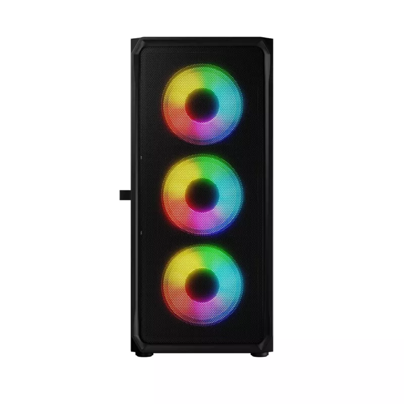Case LOGIC CONCEPT Portos ARGB ATX Mid-Tower, nero