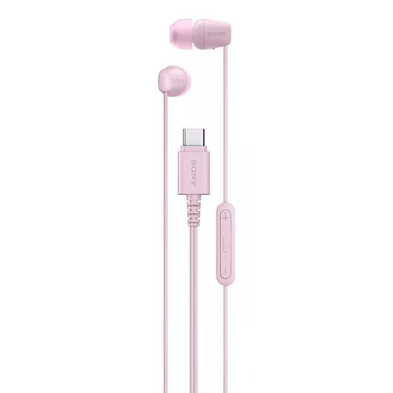 Sony IER-EX15C Cuffie con filo In-Ear Chiamate/Musica USB Type-C Rosa