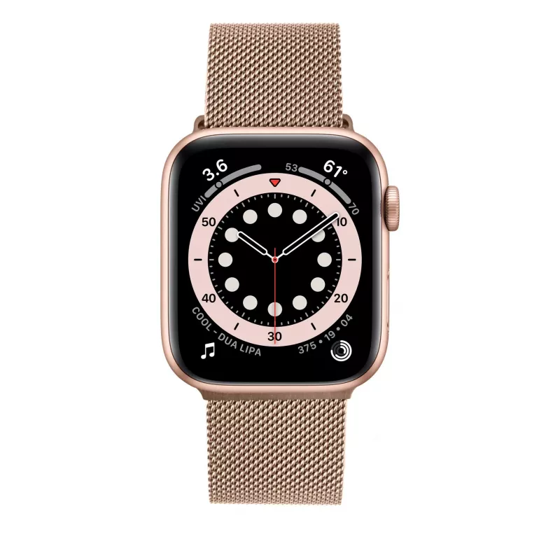 Cinturino in mesh FIXED FIXMEST-436-RG per Apple Watch 38/40/41mm oro rosa