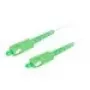 Cavo patch in fibra ottica LANBERG SM SC/APC-SC/APC Simplex 10m LSZH G.657.B3 3,0mm bianco
