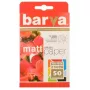 Carta fotografica Barva IP-A230-023 opaca 230 g/m² 10x15 cm 50 fogli