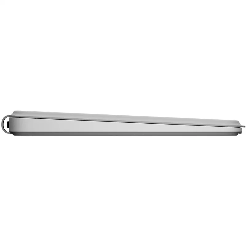 Logitech Keys-To-Go 2 tastiera wireless per iPad, iPhone, Mac e Apple TV, layout tedesco, grigio chiaro