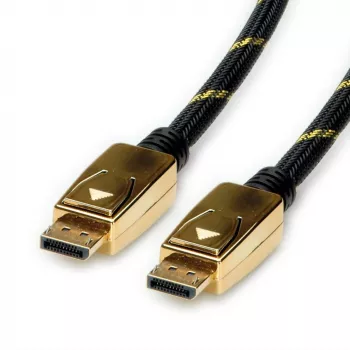 Cavo DisplayPort ROLINE 11.04.5920 1 m nero - oro (11.04.5920)