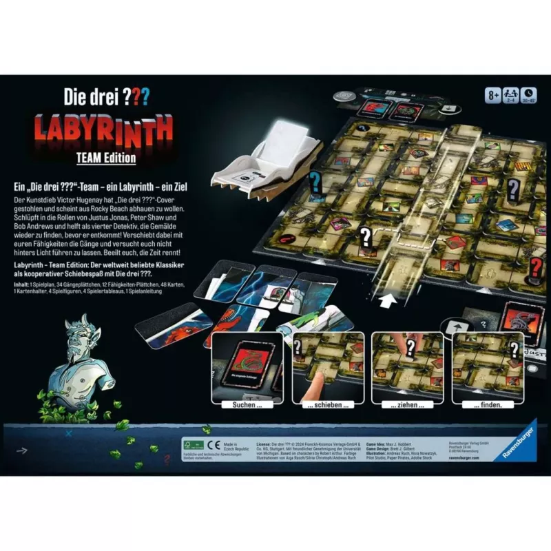 Die drei Labyrinth - Team Edition, gioco da tavolo