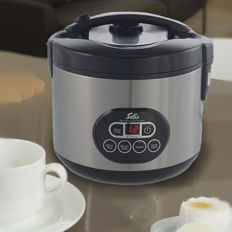 Cuociriso Solis 979.30 1,2 L 500 W acciaio inox