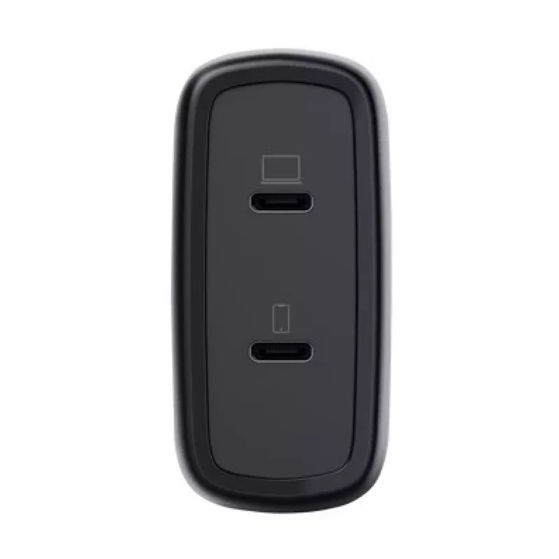 Caricabatterie Trust Maxo 65W 2 porte USB-C GaN ricarica rapida nero