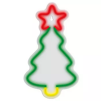 Manta SNL106MT luce LED a forma di albero di Natale in stile neon, alimentata via USB