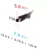 Alimentatore per notebook Akyga AK-ND-57 19,5 V / 6,7 A, 130 W, connettore 7,4 x 5,0 mm con pin, per Dell