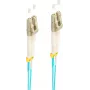 Cavo in fibra ottica ShiverPeaks BS77931/3 1 m LC aqua OM3