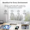 Ciabatta DIGITUS 3 prese con 2×USB-A e 1×USB-C, 3 prese AC tipo E/F, cavo 1,5 m, bianco