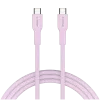 CANYON cavo OnWire 60CL C-C 60W COLOR intrecciato 1m rosa