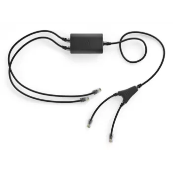 Adattatore EHS Sennheiser CEHS-CI 01 — nero, compatibile con cuffie Sennheiser (modello CEHS-CI 01)