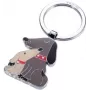 Portachiavi TROIKA Metalldesign DOG & DOGGY KR18-05/BR