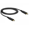 Cavo USB DeLOCK 85531 USB 3.2 Gen 2 1 m USB C nero