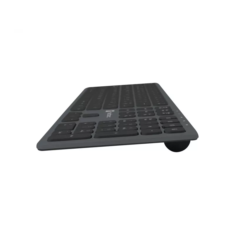Tastiera universale NATEC NKL-1830 RF Wireless Bluetooth QWERTY spagnolo nero grigio