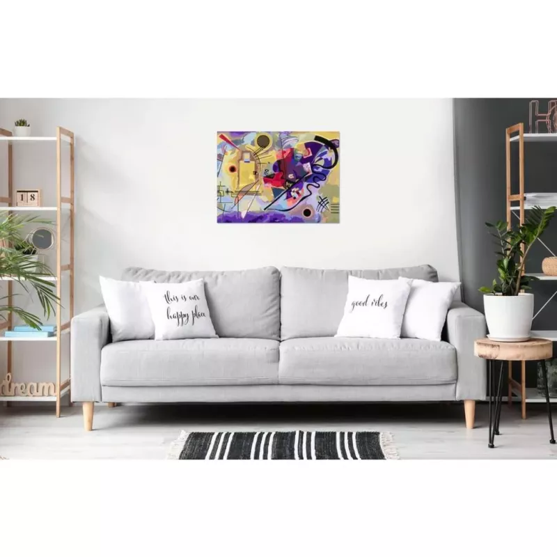 Ravensburger Set da colorare CreArt ART Collection Canvas Edition Kandinsky – giallo, rosso, blu