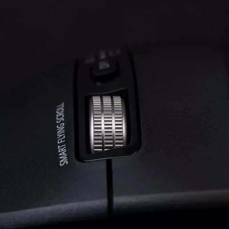 Mouse wireless YENKEE SPIN DUAL 2095BK — mouse ottico compatto dual-mode, modello YMS 2095B SPIN