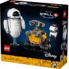 LEGO Disney Pixar 43279 WALL-E ed EVE set di costruzioni, 811 pezzi, 18+