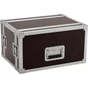 Rack 6U Roadinger Profi 25 cm — rack professionale per apparecchiature 19 pollici, 6 HE, profondità 25 cm