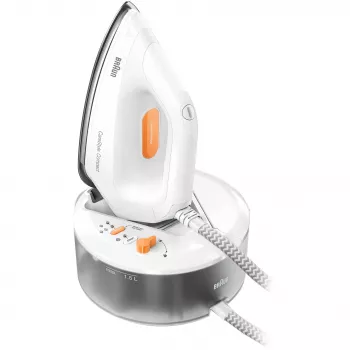 Braun CareStyle Compact IS 2132 2400 W 1,5 L suola EloxalPlus arancione, bianco