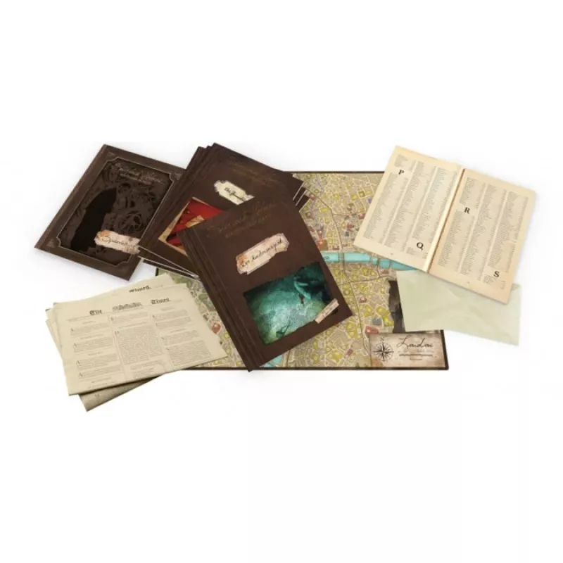 Sherlock Holmes Consulting Detective: The Thames Murders and Other Cases, gioco da tavolo