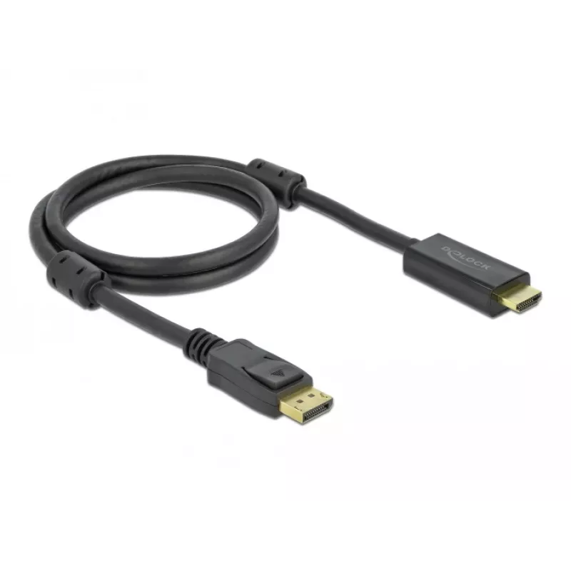 Cavo DeLOCK Active DisplayPort 1.2 a HDMI 4K 60 Hz 1 m