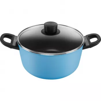 Padella Ballarini Caprera 2H 24 cm, antiaderente, blu
