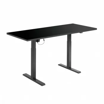 Scrivania da gaming White Shark Dark Force — design ergonomico, regolabile in altezza