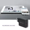 Qoltec 51716 caricabatterie da parete 63 W, USB-C PD + USB QC 3.0, 5-20 V 1,5-3 A, nero