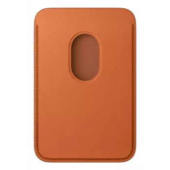 Portacarte Apple iPhone FineWoven Wallet compatibile MagSafe Fox Orange