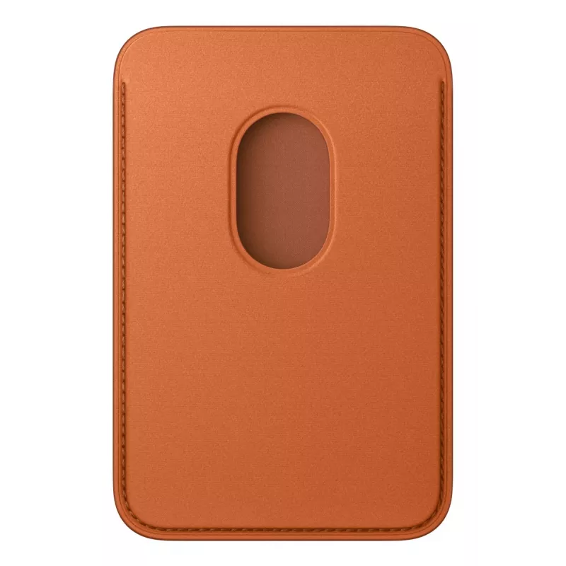 Portacarte Apple iPhone FineWoven Wallet compatibile MagSafe Fox Orange