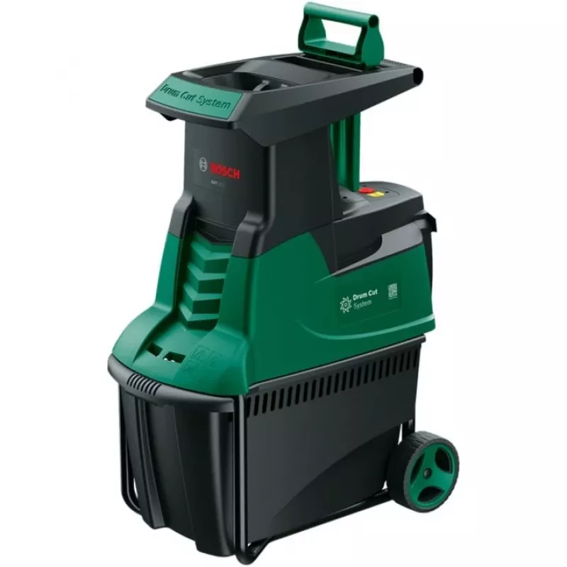 Biotrituratore silenzioso AXT 22 D, rullo di taglio verde/nero, 2.200 Watt