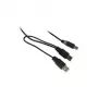 Synergy 21 S215325 – 1 m – USB-B – 2 x USB-A – USB 2.0 – connettore maschio/maschio – nero