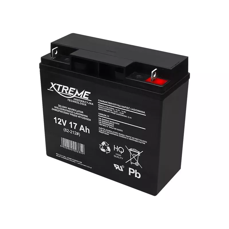 Batteria al gel 12V 17Ah XTREME