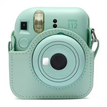 Custodia compatta Fujifilm 4177082 verde per Instax Mini 12