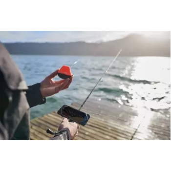 Sonda per pesca Deeper START — sonar portatile lanciabile, portata 50 m, batteria ricaricabile ai polimeri di litio