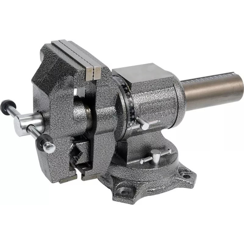 Morsa YATO YT-6505, ghisa, apertura 10 cm, base girevole, 11 kg