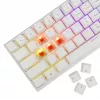Tastiera meccanica White Shark Wakizashi-2 switch US Red, tenkeyless/layout US, bianca